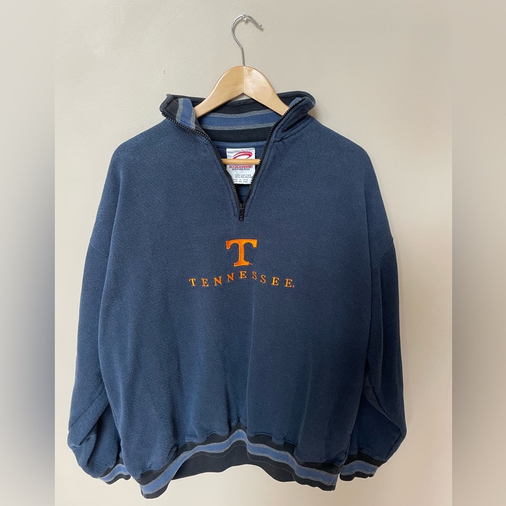 University of Tennessee vintage quarter zip
